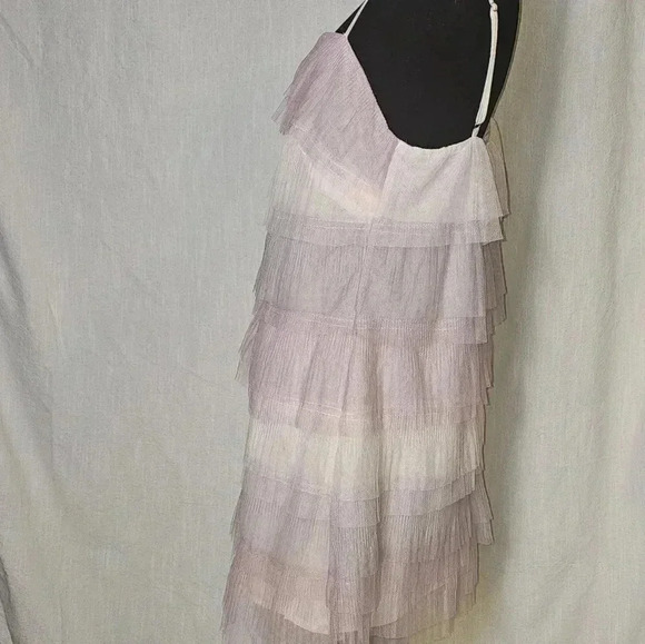 Storia Cotton Candy Muti Layered, Adjustable Straps Tulle Dress Whimsical SZ M - Picture 5 of 12